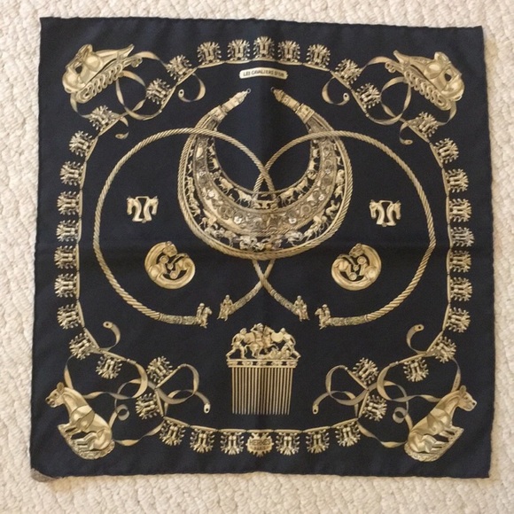 Hermes Accessories - Hermes silk scarf